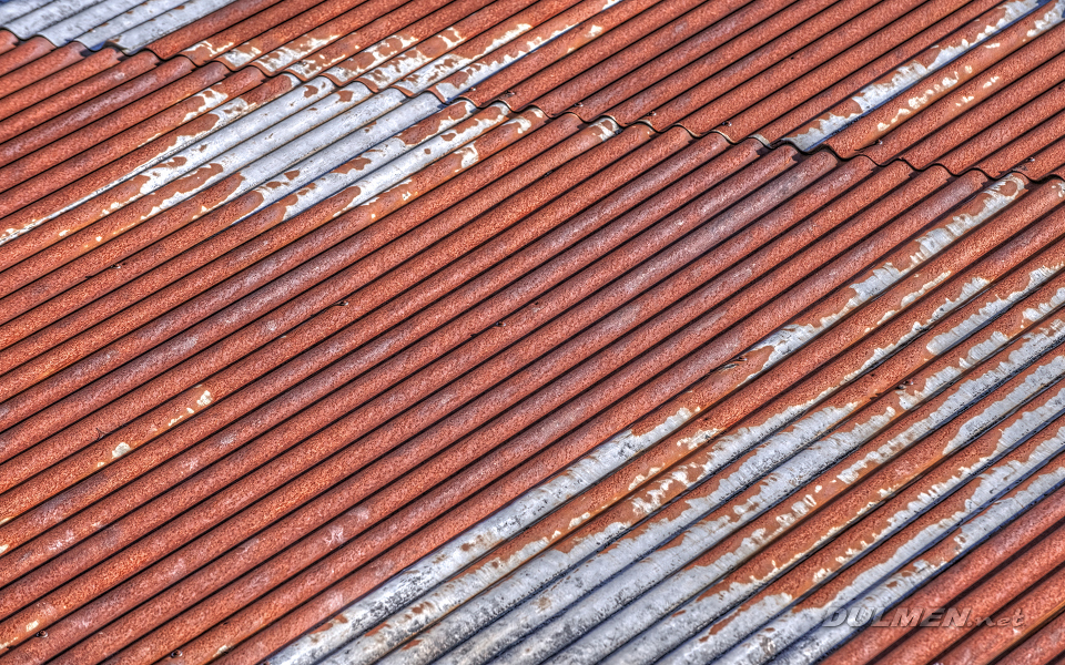Steel roof